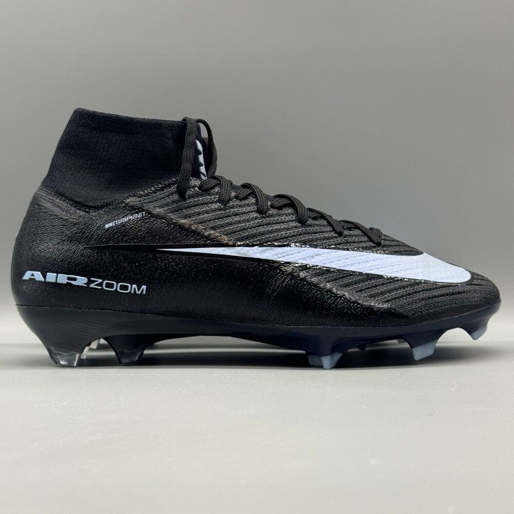 Nike Superfly 10 Elite FG Black Ice Blue Size 6 FQ1454-001 Brand New With Bag